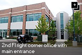 2nd Fl right corner office with main entrance